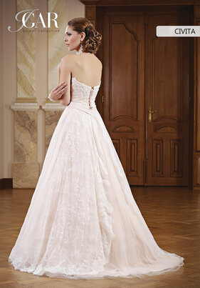 suknia ślubna glamour civita tył